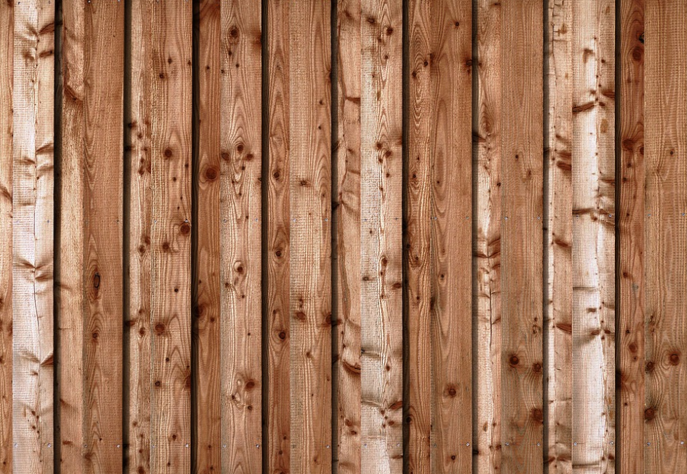 this image shows redwood fence in Fullerton, California