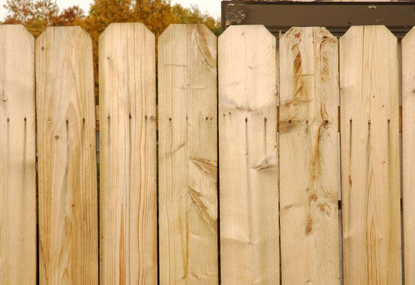 this is a picture of installed fence in East Whittier, CA